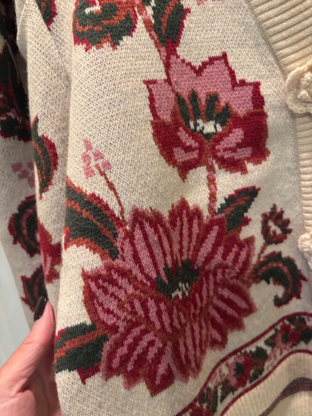 Farm Rio sweater size M - Picture 4 of 5